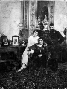 Биография Г.З.А. Тагиев, его жена Сона-ханум и дочь Лейла-ханум, 1914 год