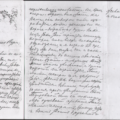 Письмо Исмаила Тагиева к Нурджахан Араблинской, октябрь 1889 год Письмо Исмаила Тагиева к Нурджахан Араблинской, октябрь 1889 год