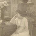 Лейла ханум Тагиева в день своего обручения. 1916 год Лейла ханум Тагиева в день своего обручения. 1916 год